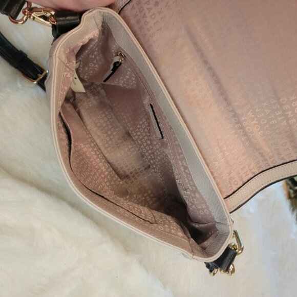 KATE SPADE Alecia Single Top Handle Leather Saddle Shoulder Crossbody Bag - Picture 7 of 14